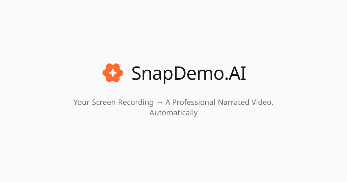 SnapDemo.AI
